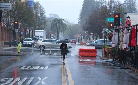 Redwood City is at 80% of normal rainfall for the year but ...