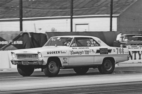 Vintage Drag Racing - Super Stock - Bill Jenkins - Chevy II Nova | Drag racing cars, Drag cars ...