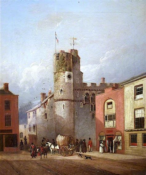 Swansea Castle Painting | Joseph Murray Ince Oil Paintings