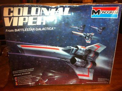 Colonial Viper Model Kit from Battlestar Galactica -- Antique Price ...