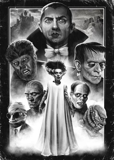 Universal Monsters by SamRAW08.deviantart.com on @DeviantArt | Classic ...