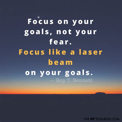 Quotes About Goals - The OT Toolbox