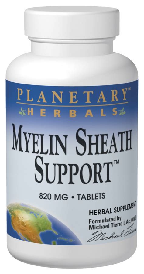 Myelin Sheath Support 180 tabs, $48.99ea from PLANETARY HERBALS!