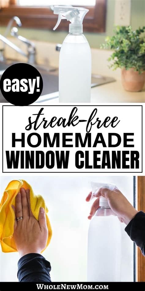 Homemade No-Streak Glass Cleaner that really works! | Window cleaning ...