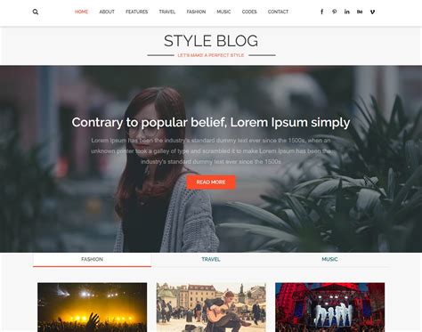 LYSE Blogger Template Responsive Design Custom Blogger Design Responsive Blogger Template ...