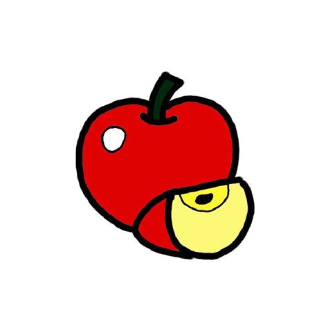 25 Easy Apple Drawing Ideas - How To An Draw Apple - Blitsy