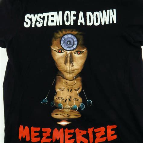 System Of A Down Mezmerize 2005 Black Tour Shirt XS - Gem