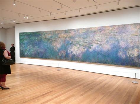 Claude Monet. Water Lilies (triptych). 1914-26 . Viewing this in person was the 1st time art ...