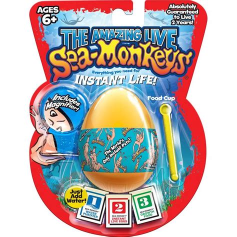 The Amazing Live Sea-Monkeys Egg Instant Life Kit | Toys R Us Australia | Sea monkeys, Instant ...