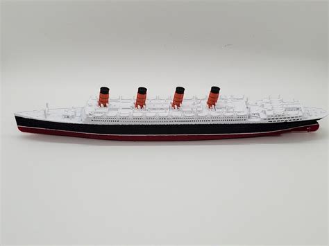 RMS Aquitania Model 1 Foot in Length - Etsy