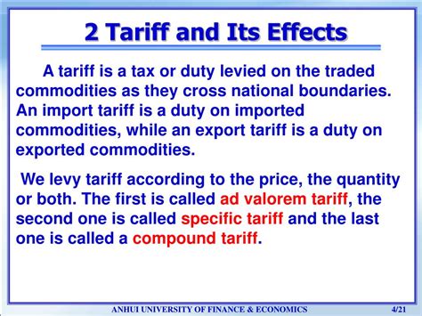 PPT - Trade Restrictions: Tariffs Chapter 8 PowerPoint Presentation, free download - ID:1409299