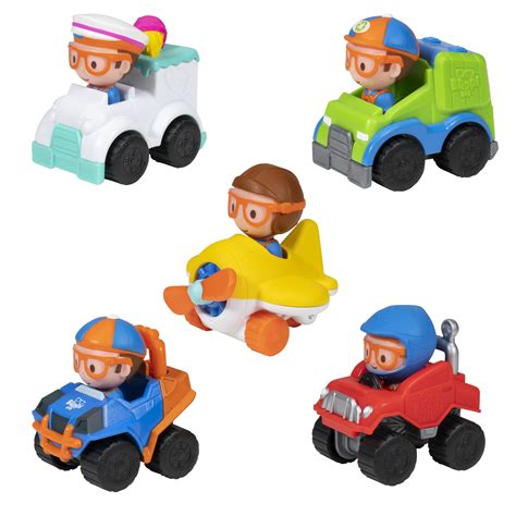 TV & Movie Character Toys Toys & Hobbies Blippi Garbage Truck Mini ...