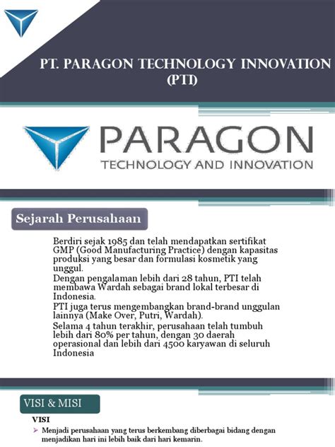 PT. Paragon Technology And Innovation