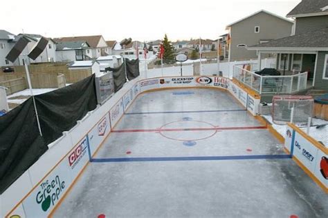 Backyard Ice Rinks - Build a Home Ice Rink and Bring on the Hockey!