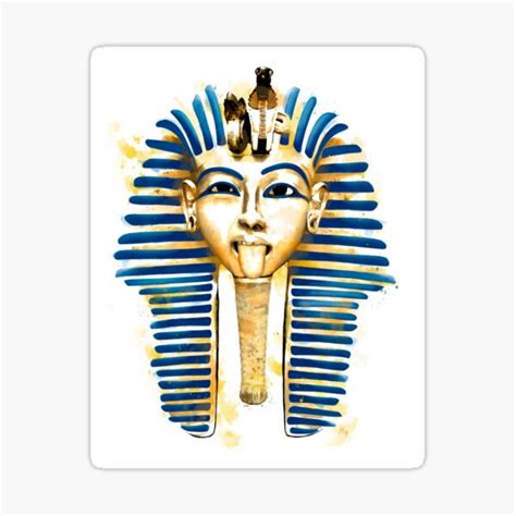 "Tutankhamun Reloaded" Sticker for Sale by fnoul | Redbubble