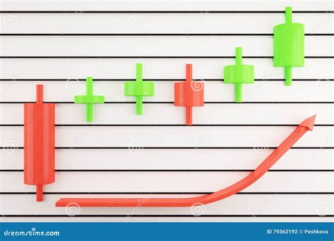 Japanese Candlestick Analysis Concept Stock Illustration - Illustration of analysis, arrow: 79362192