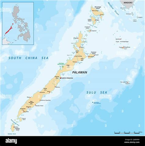 Palawan province Stock Vector Images - Alamy