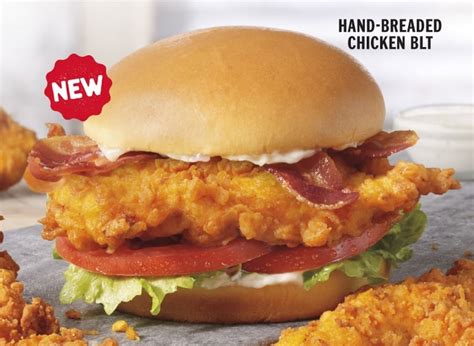 Hardee's Introduces New BLT Hand-Breaded Chicken Sandwich - The Fast Food Post