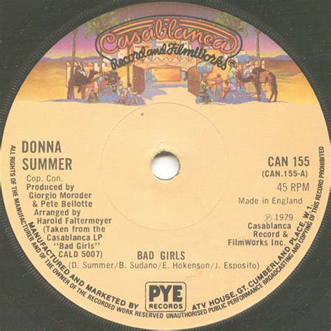 Donna Summer - Bad Girls (1979, Vinyl) | Discogs