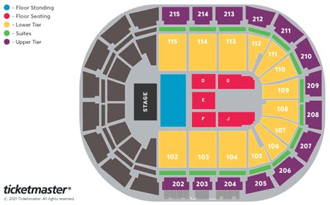 Luke Combs Seating Plan - Manchester Arena