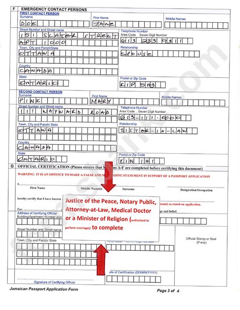 8 PASSPORT RENEWAL JAMAICA PassportRenewal | Printable Form 2022