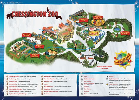 Chessington Zoo Map - Chessington Zoo • mappery