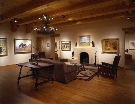 Part of the Western art space in the Gerald Peters Gallery, Santa Fe, New Mexico. | Design ...