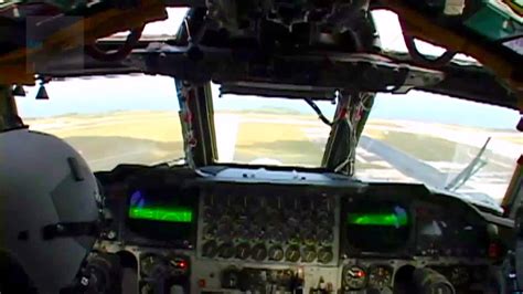 B-52 Stratofortress Cockpit View - Take-off, Landing. - YouTube