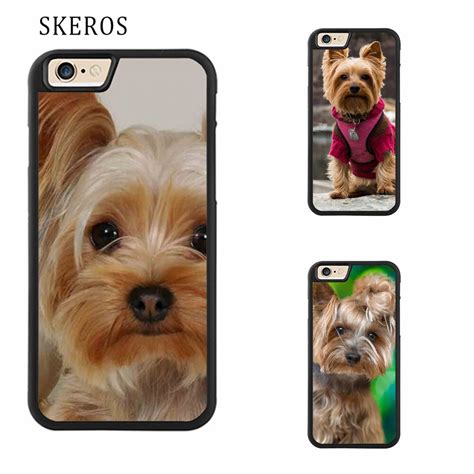SKEROS YORKSHIRE TERRIER dog pet puppy cover cell phone case for iphone ...