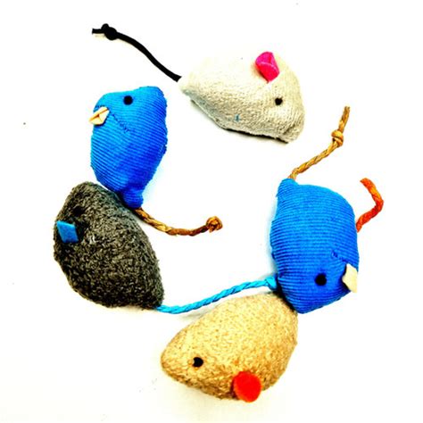 Catnip Mice pack of 5 | SphynxFashion