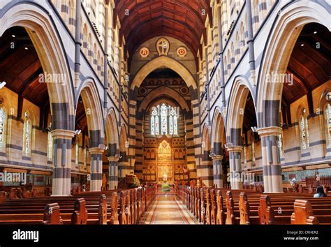 Inside St Pauls Cathedral, Melbourne Australia Stock Photo - Alamy