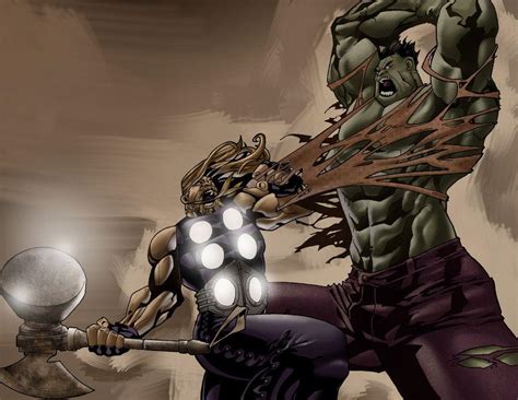 Thor Vs Hulk Wallpapers - Wallpaper Cave