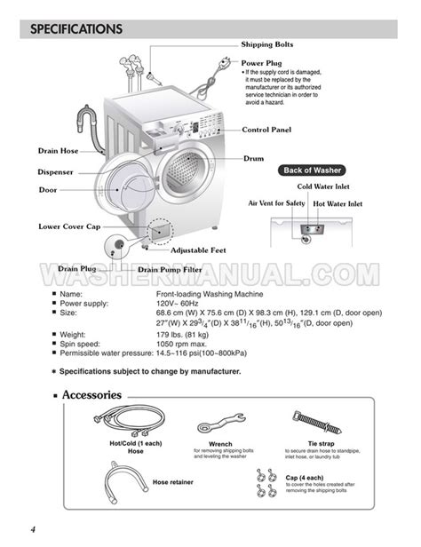 LG WM2016CW Tromm Owner's Manual