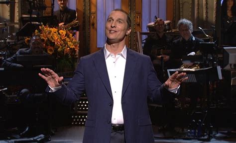 WATCH Matthew McConaughey 'SNL' Monologue: 'Alright, Alright' Story