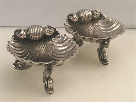 Salt cellar, Salt cellars- victorian Sterling silver - Catawiki