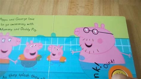 Peppa Pig: Oink! Oink! sound book review - YouTube