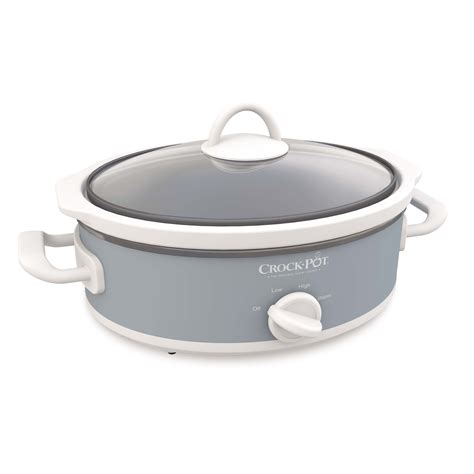 Crock-Pot 2.5-Quart Miniature Casserole Oval-Shaped Slow Cooker Crock ...
