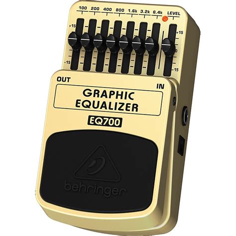 Behringer EQ700 Graphic Equalizer 7-Band EQ Pedal | Music123