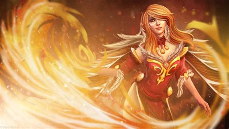 Lina Dota 2 Fan Art