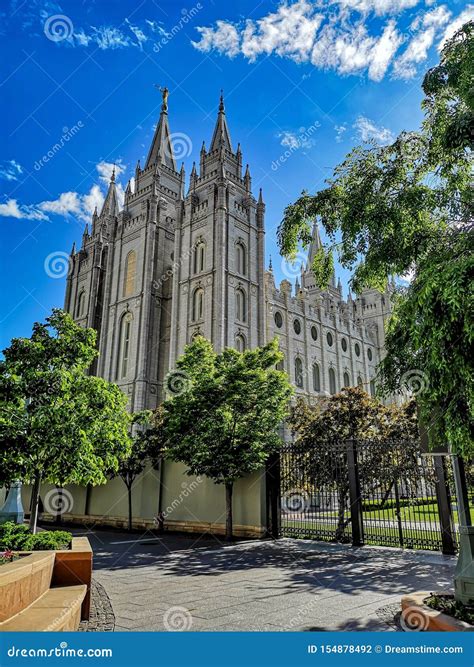 Temple Square, Salt Lake City, Utah, USA Stock Photo - Image of city, utah: 154878492