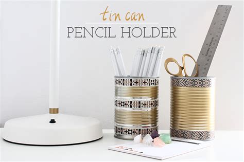 Used.ca | DIY tin can pencil holder - Used.ca