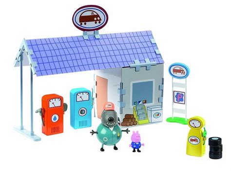 Peppa Pig Grandad Dog's Garage Playset Toy | Peppa pig, Peppa pig house, Playset