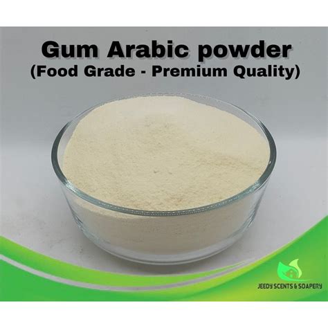 Gum Arabic powder (Food Grade - Premium Quality) | Shopee Philippines