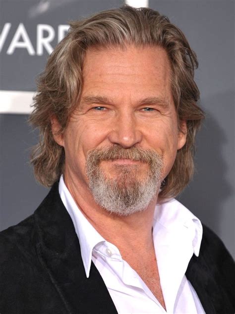 12 of The Most Attractive Actors Over 60 | Older mens hairstyles, Long hair styles men, Jeff bridges