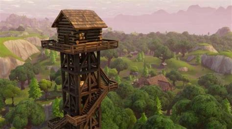 Fortnite: donde bailar encima de una torre de agua