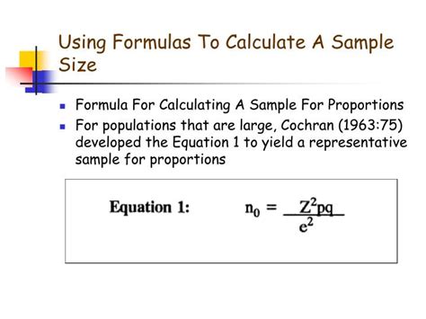 PPT - Determining Sample Size PowerPoint Presentation - ID:5706001