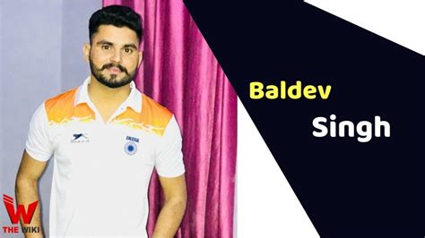 Baldev Singh (Kabaddi Player) Height, Weight, Age, Affairs, Biography ...