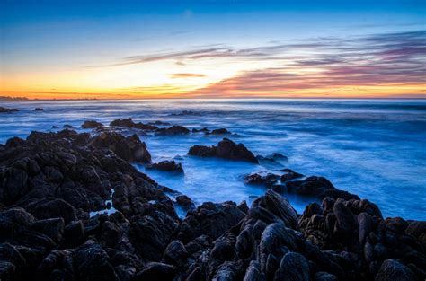 Free stock photo of beach, beautiful sunset, blue