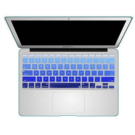 Keyboard & Mice Accessories Litop® 11.6-inch Light Blue Color Thin Silicone Keyboard Cover ...