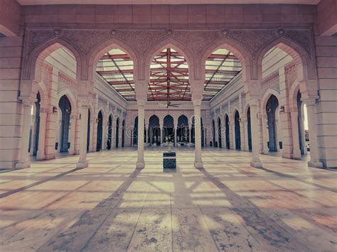 Interior of Masjid Sri Sendayan Mosque in Seremban, Negeri Sembilan Stock Image - Image of ...